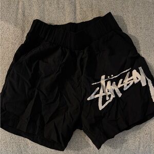 Stüssy Euclid Boxer Shorts Size M in black